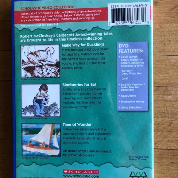 Video SCHOLASTIC Storybook Treasures DVD collection Set of 7 - Picture 15 of 16